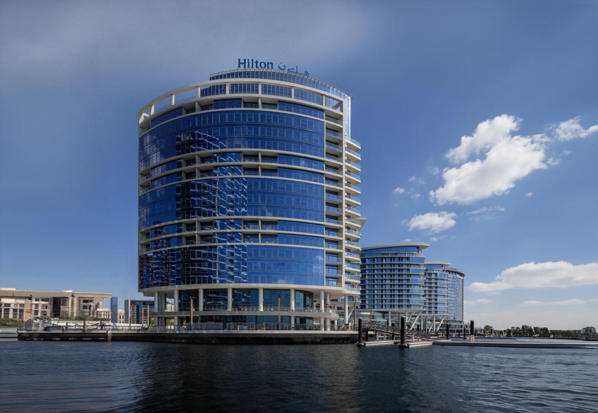 Hilton Dubai Creek Hotel & Residences Exterior foto